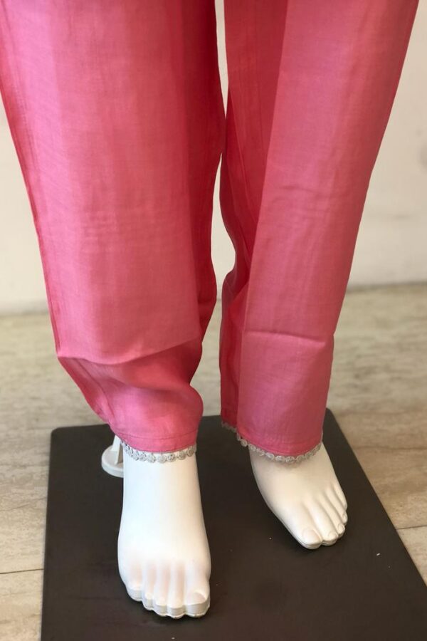 Pink Pure Muslin Suit Set